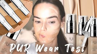 PUR FOUNDATIONS : Ballet/All Day Wear Test