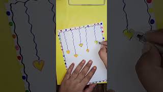 Birthdaycard design  simple  and easy#shortvideo#viral #design#handmade #birthday#card #papercraft