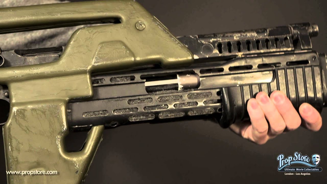 Prop Store Alien 3 Pulse Rifle YouTube
