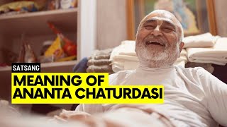 2695: Meaning Of Ananta Chaturdasi | Jayananda Das Maharaja | Suniti Didi
