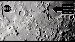 Moon Craters - Stacked Lunar Image - 4K