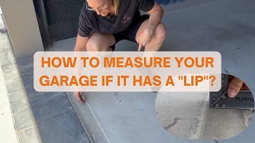 How to measure your garage if it has a “lip”? | FLEXICO | Swisstrax Modular Flooring Tile