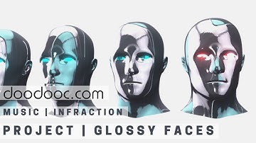 Sinister | Glossy Faces | Music Visualizer doodooc.com