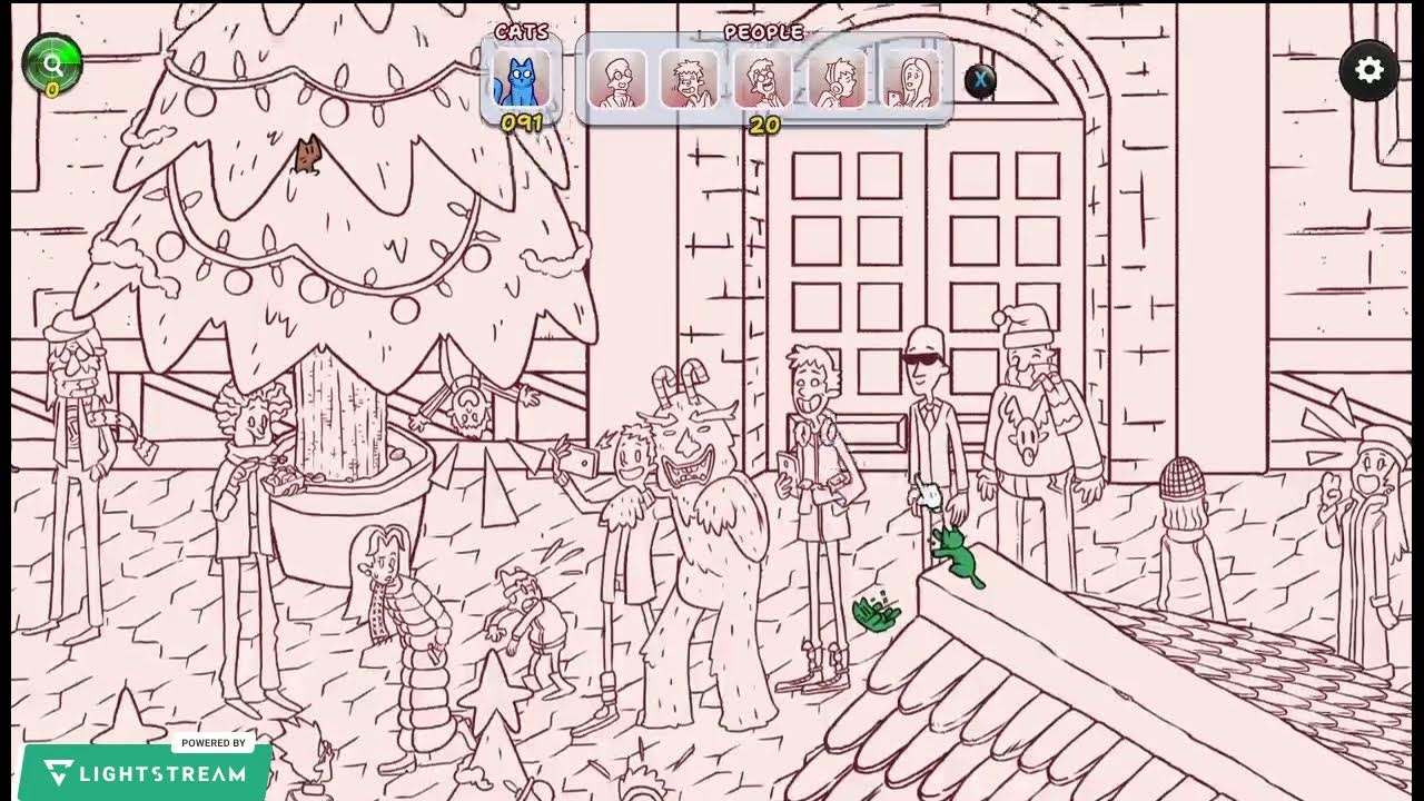 Hidden Cats In Christmas