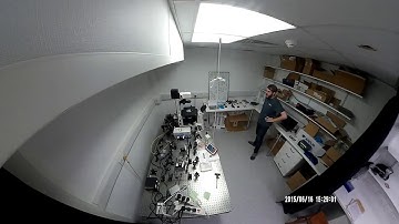 Timelapse: Total Internal Reflection Fluorescence (TIRF) microscope build.