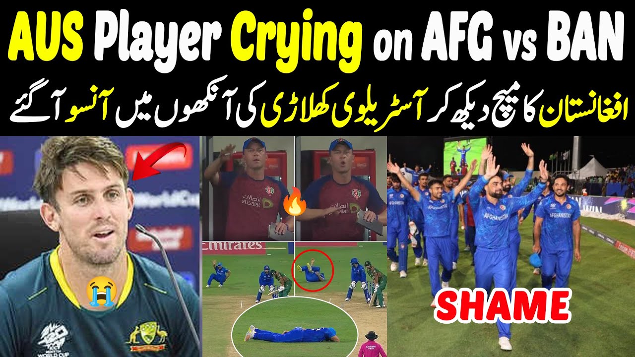 Australia Players ANGRY Reaction on Gulbadin Naib ACTING! Afghanistan ...