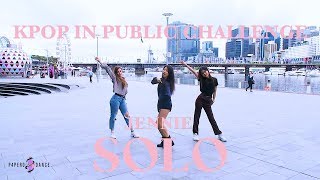 [KPOP IN PUBLIC] SOLO - JENNIE (BLACKPINK) | P4pero Dance Cover