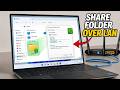 How to Share a Folder Over a WiFi/LAN Network