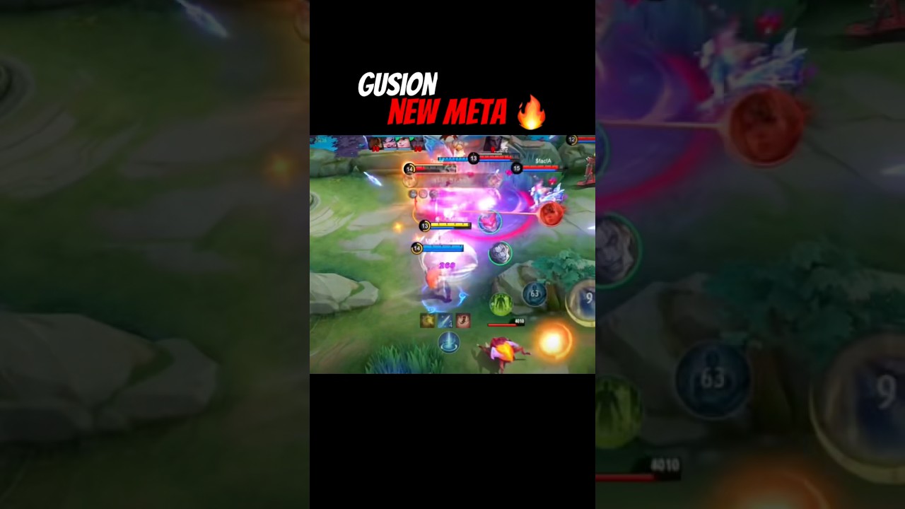 Gusion new meta 🔥🔥 