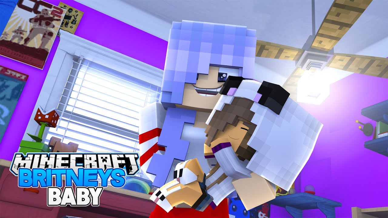 Minecraft Britney Rp BRITNEY BECOMES A MOM!! w/Little Carly (Minecraft Custom Roleplay ...