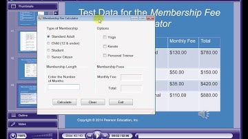Membership Calculator Running - Programming Challenge 4.10