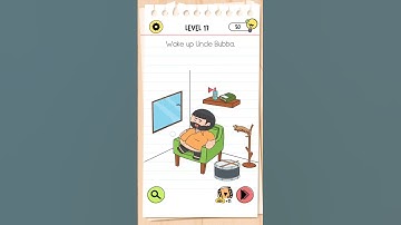 Brain Test 4- Level- 17 (Wake Up Uncle Bubba) #kaigaming #braintest #hardpuzzle