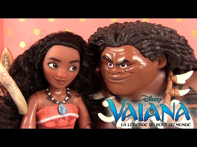 Vaïana Légende du bout du monde Poupée Maui Figurines Disney Store