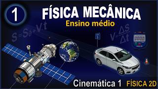 CINEMÁTICA  EM ANIMAÇÃO - MECÂNICA - VIDEO 1 - FÍSICA 2D