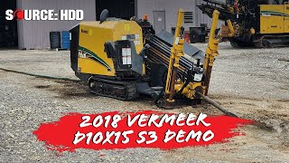 2018 Vermeer D10x15 S3 drill demo | SOURCE: HDD