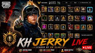 UC & CASH PRIZES PUBG LIVE CUSTOM ROOMS | PUBG LIVE  WOW & LIVIK ROOMS | UC ROOMS | KH JERRY LIVE screenshot 2