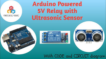 Arduino Powered 5V Relay with Ultrasonic Sensor || VIKRAM TECH