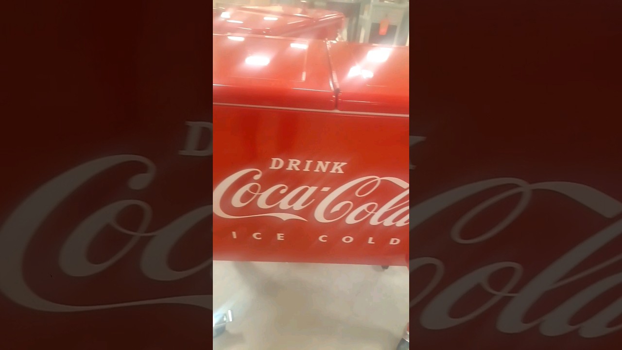 Vintage Coca Cola Cooler 
