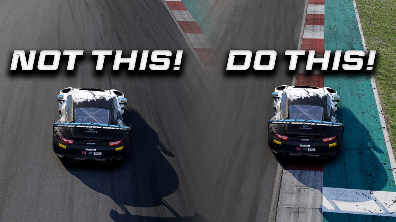 SIMPLE Trick to Go FASTER In Any Racing Sim! - YouTube