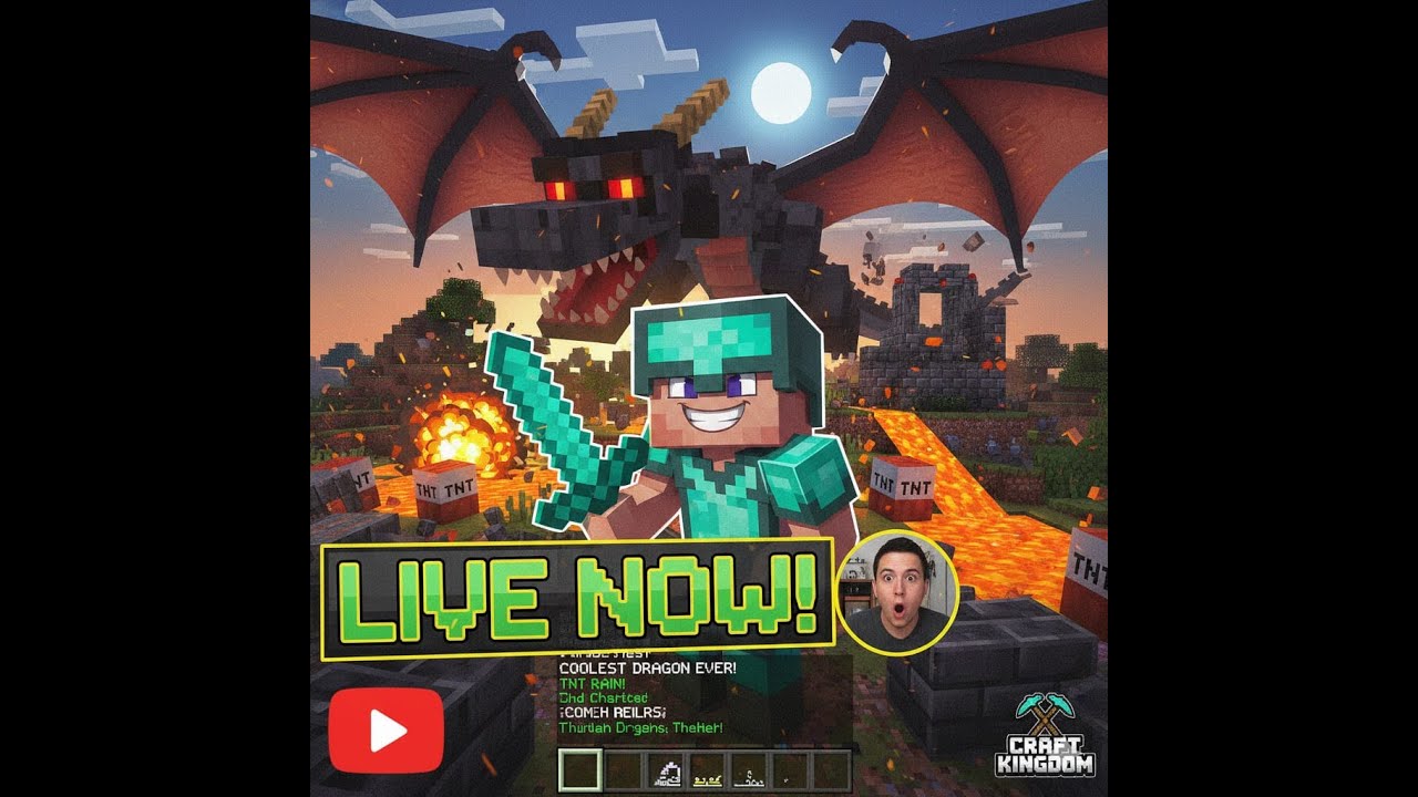 My Broadcast Minecraft live streaming - YouTube