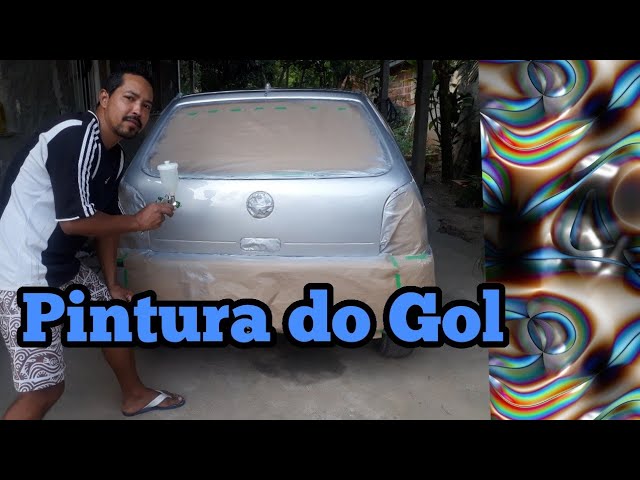 Antes e depois Golzinho . Gol g3 - DMJ funilaria e pintura