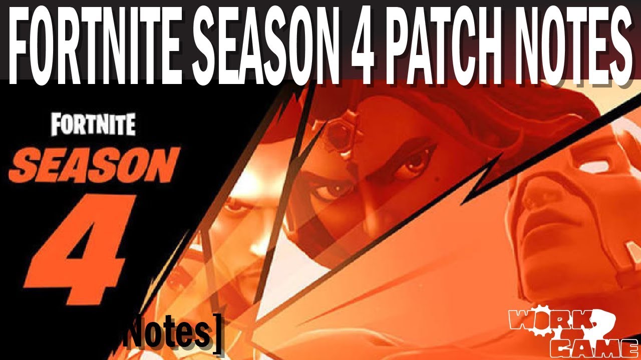 Fortnite Season 4 Patch Notes Overview And Thoughts Youtube - fortnite season 4 patch notes overview and thoughts