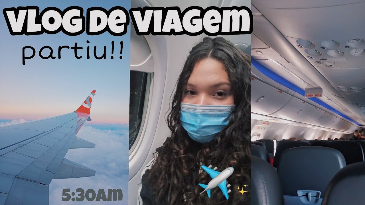 VLOG | viajando de avião + chegando no rio de janeiro ✈️✨