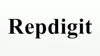 Repdigit