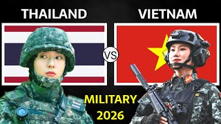 Thailand vs Vietnam Military Power Comparison 2026