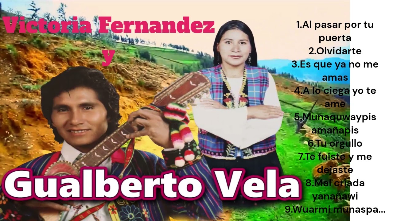 Victoria Fernandez y Gualberto Vela