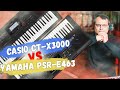 🎹Yamaha PSR-E463 vs 🎹Casio CT-X3000 // Сравнение и тест синтезаторов