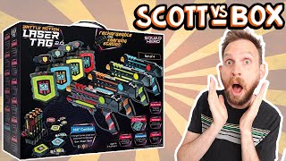 Armogear Rechargeable Laser Battle Set Unboxing