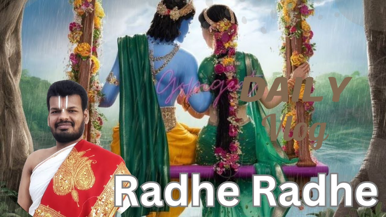 Radha & Krishna | Radha history and Radha Kalyanam | Dr Venkatesh Upanyasam