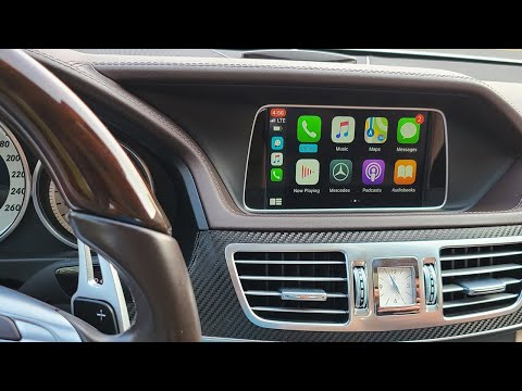 CarPlay and AndroidAuto in Mercedes E-Class 2012-2016 W212