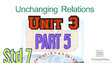 7 Std Unchanging Relations Solved Exercise Questions Maths Unit 4 Scert Kerala