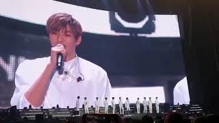 Last Concert Day 2 Therefore Wanna One- Kang Daniel crying 😢😭😭