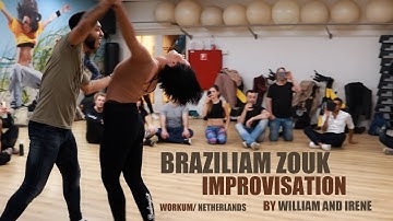 Brazilian Zouk Improvisation by William and Irene at Workum / Netherlands March 2022