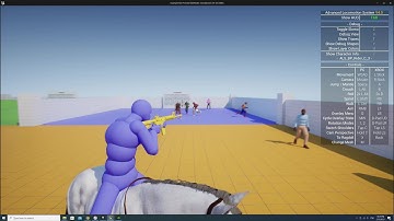 UE5 Horse Riding Tutorial 15 Integrate to ALS (part 5) - Advanced Riding Locomotion System