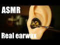 【ASMR耳かき】乾燥＆しっとり耳垢を混ぜて耳垢再現👍Ear cleaning with dry & moist earwax✨건조 & 촉촉한 귀지를 사용한 귀이개／ No talking