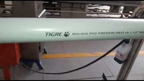 Printing on PVC Pipe Extrusions | High Resolution Industrial Inkjet Coder | RN Mark Inc