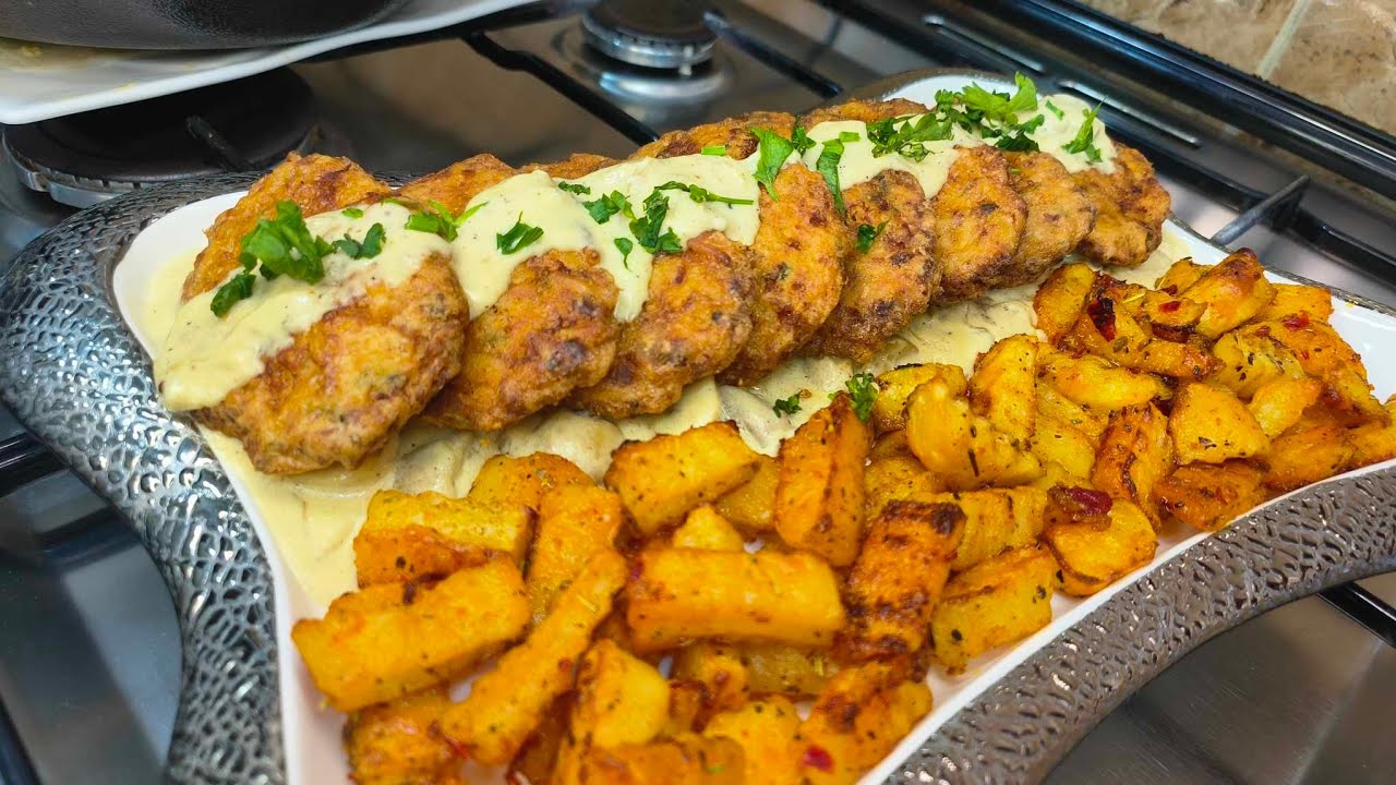 اقراص الدجاج بطعم الشوارما  ذوق ولا اروع نتمنى تجربوهم