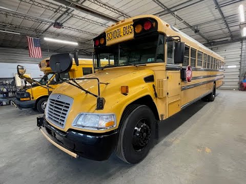 2012 Blue Bird Vision 72P walkaround video