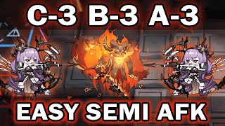 Arknights Dos C-3 B-3 A-3 Easy Semi-Afk