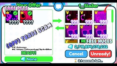 PET SIM X TRADE SCAM SCRIPT SHOWCASE! *PASTEBIN IN DESCRIPTION*