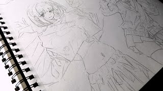 Anime Girl Drawing Step By Step Tutorial