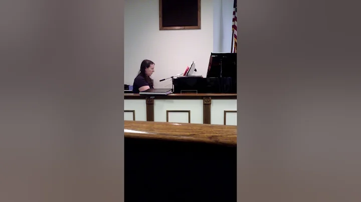 Beth Yost Tanis Playing Offertory