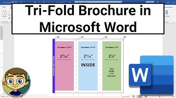 Make a Tri-fold Brochure in Word