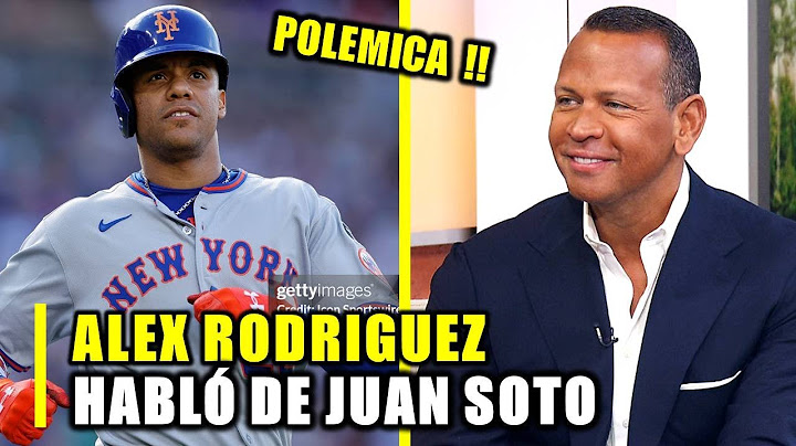 POLEMICA!! ALEX RODRIGUEZ HABLÓ DEL LENTO INICIO DE JUAN SOTO ¡ESO DIJO LA LEYENDA!