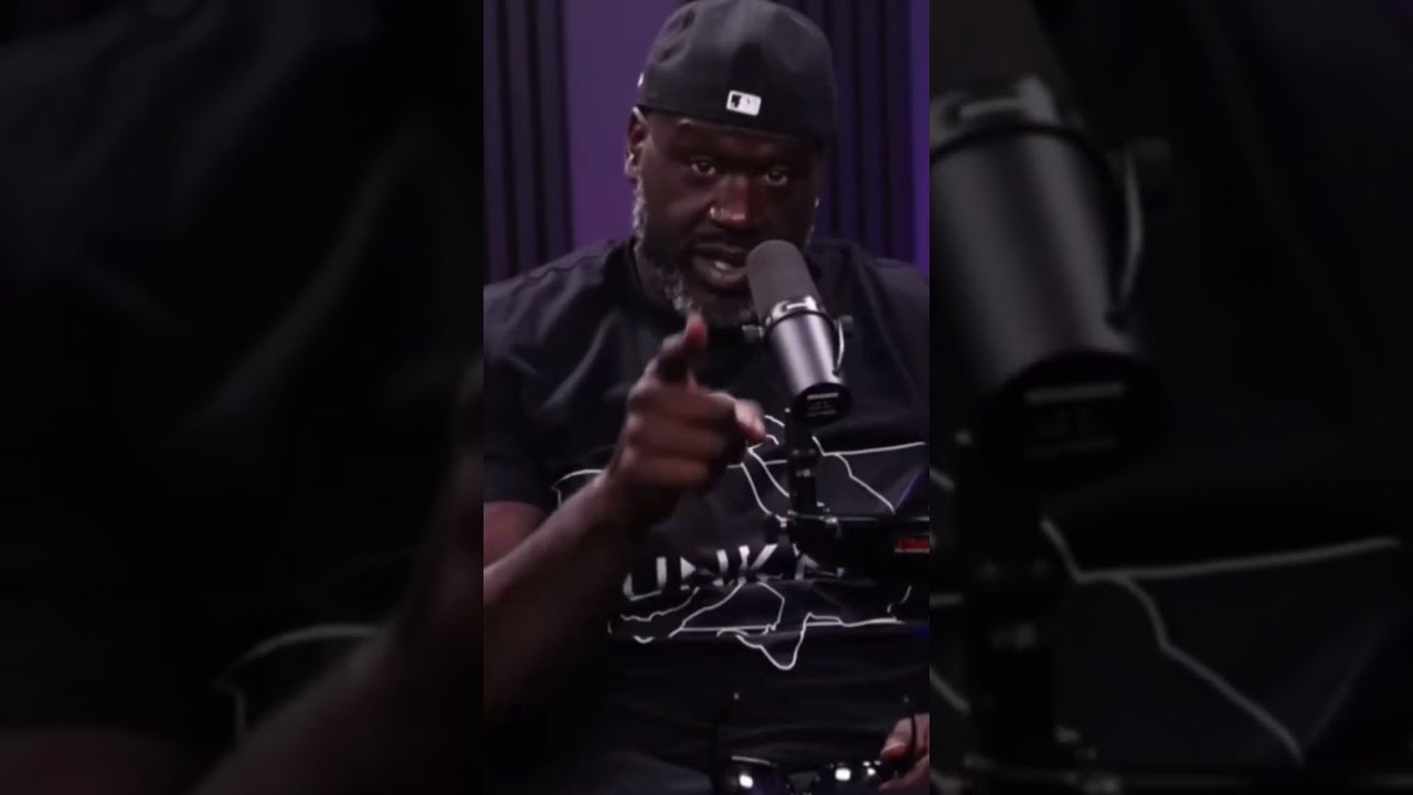 SHAQ MAKING THREATS OUT HERE LOL Shaquilleoneal Rg3 Angelreese