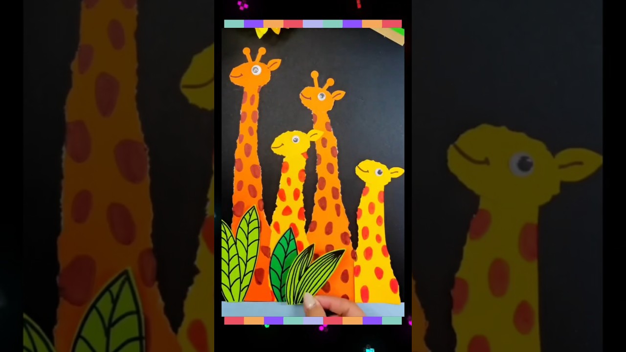Make Your Own Giraffe! | Super Fun DIY Craft for Kids! 